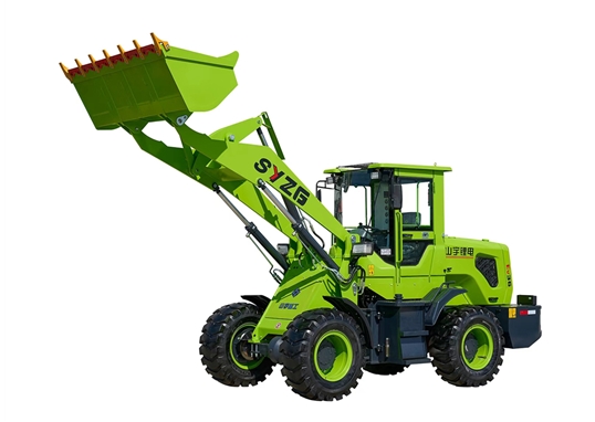 Lithium battery wheel loader